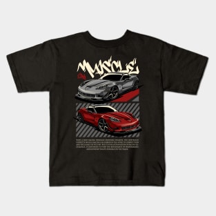 Corvette C6 Collectors Kids T-Shirt